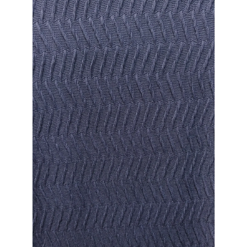 Blue Textured Crew Neck Jumper | Montivo Pakistan
