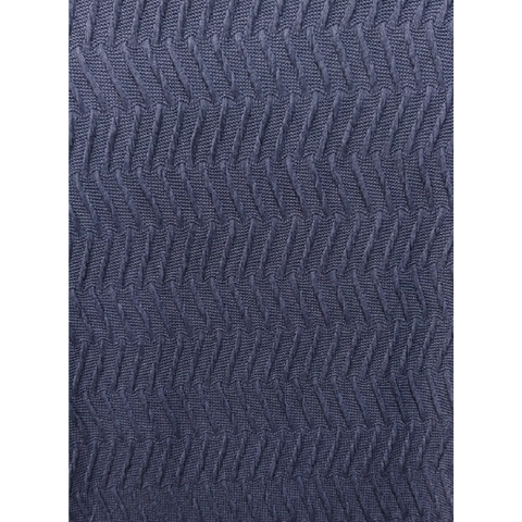 Blue Textured Crew Neck Jumper | Montivo Pakistan