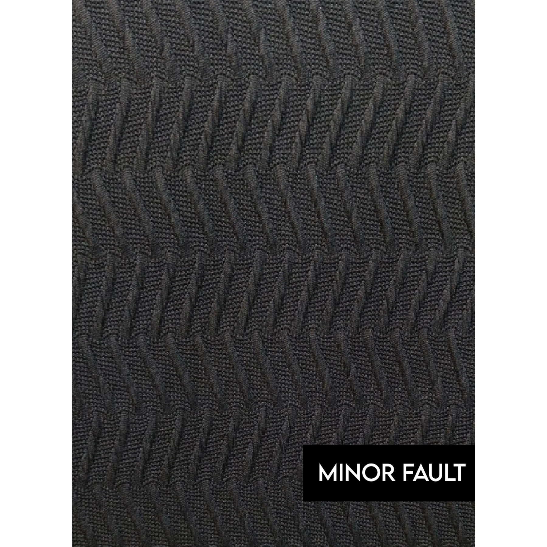 (Minor Fault) Black Textured Crew Neck Jumper | Montivo Pakistan