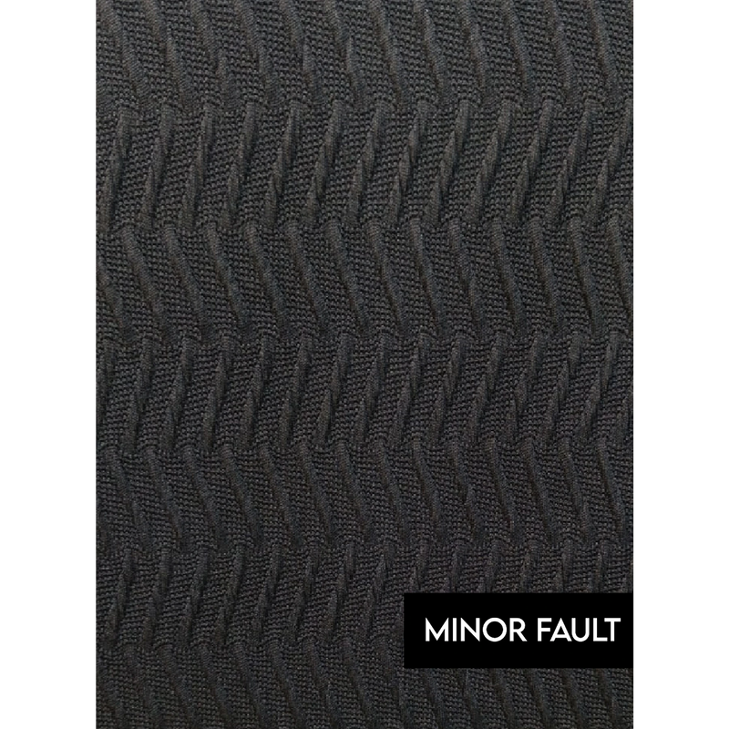 (Minor Fault) Black Textured Crew Neck Jumper | Montivo Pakistan