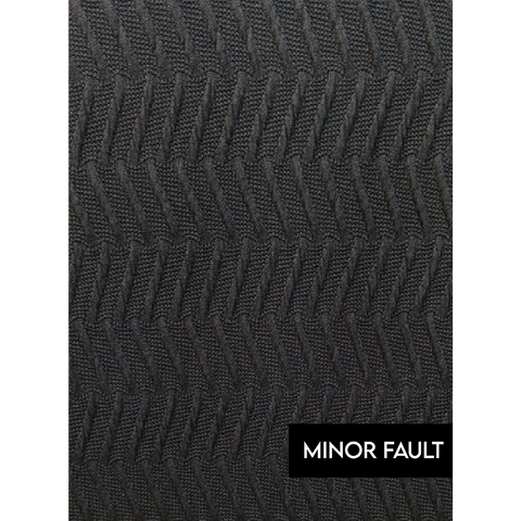 (Minor Fault) Black Textured Crew Neck Jumper | Montivo Pakistan