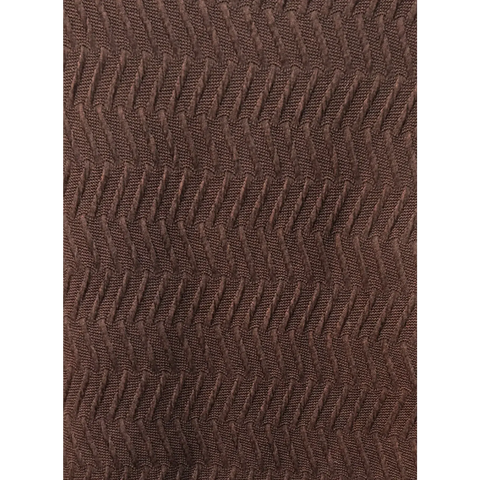 Brown Textured Crew Neck Jumper | Montivo Pakistan