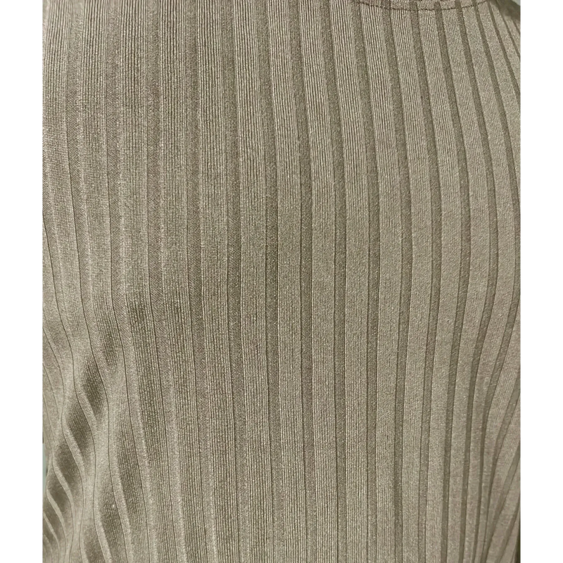 Beige Drop Needle Crew Neck Jumper | Montivo Pakistan