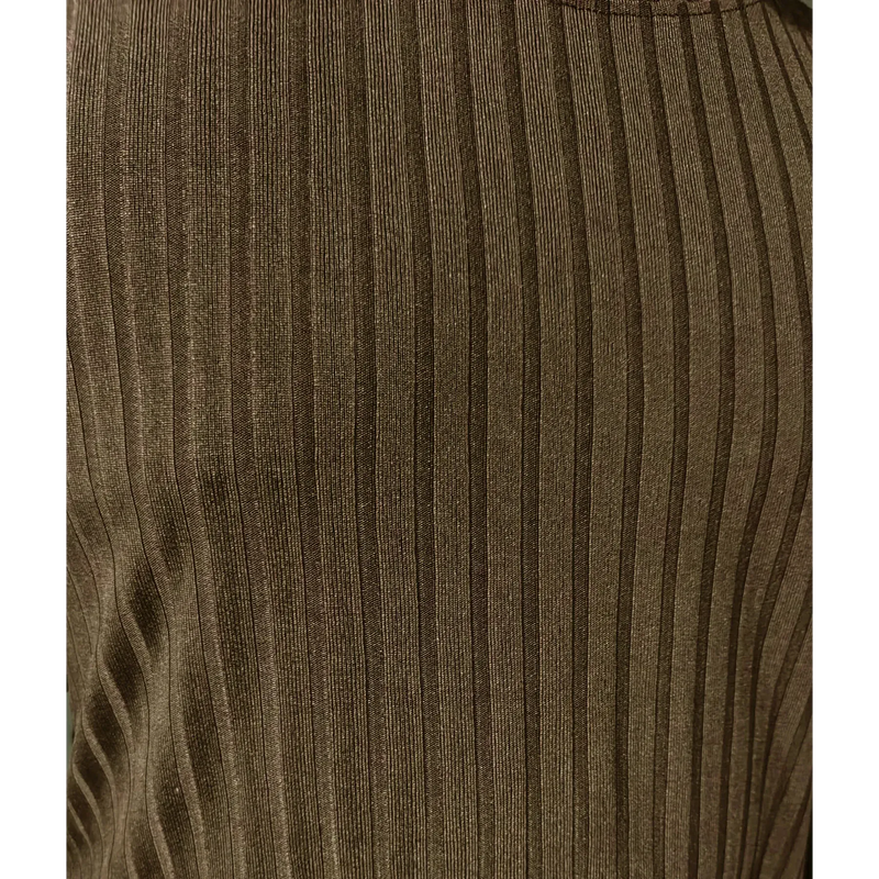 Brown Drop Needle Crew Neck Jumper | Montivo Pakistan