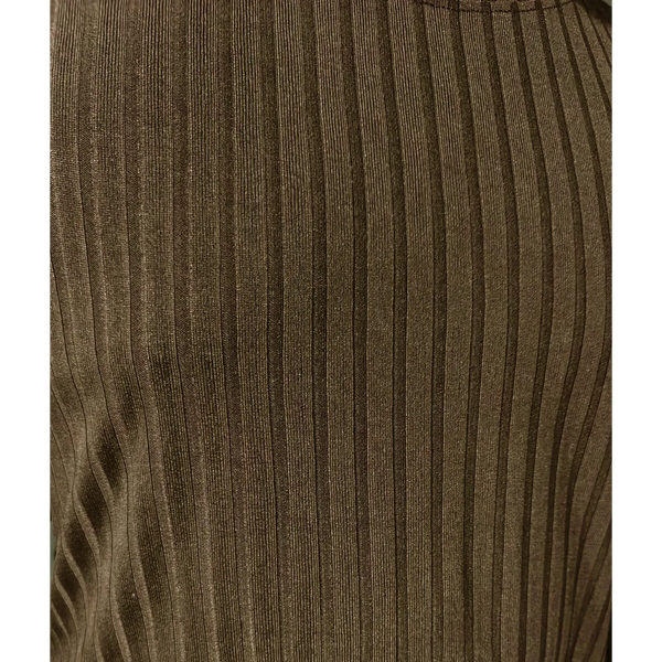 Brown Drop Needle Crew Neck Jumper | Montivo Pakistan