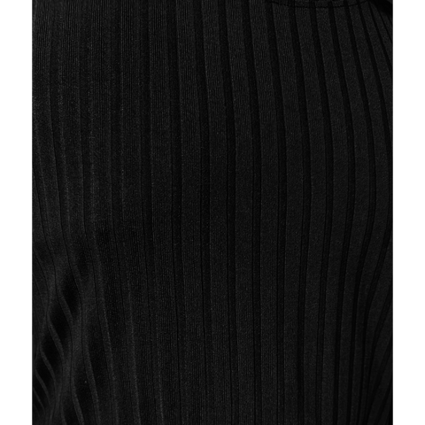 Black Drop Needle Crew Neck Jumper | Montivo Pakistan