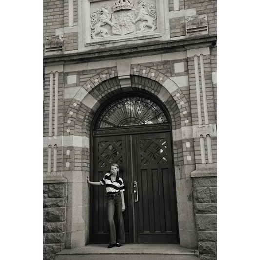 Blue High Rise Wide Leg Jeans | Montivo Pakistan