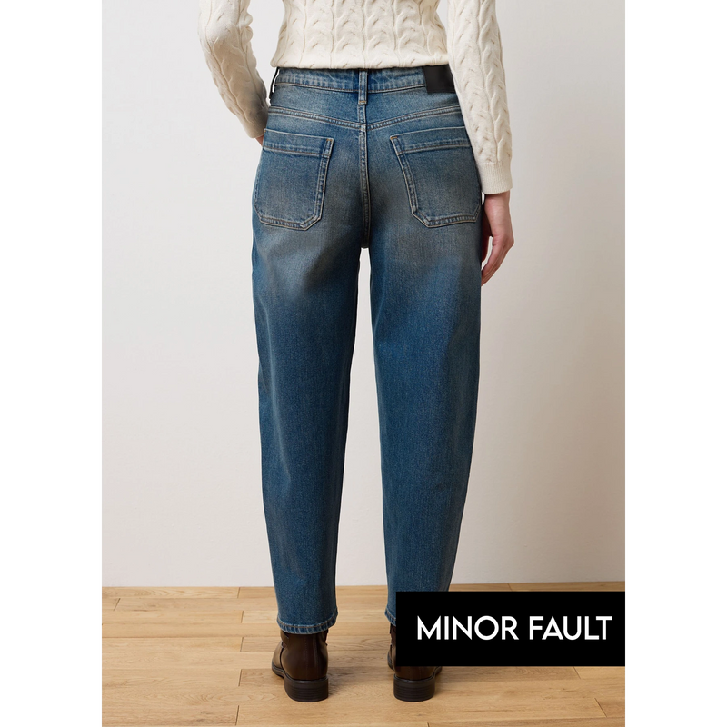 (Minor Fault) Vintage Balloon Jeans with Stretch | Montivo Pakistan