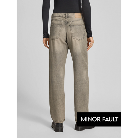 (Minor Fault) Vintage Grey Baggy Fit Jeans | Montivo Pakistan