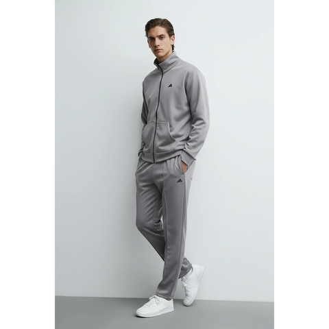 Grey Mock Neck Sports Zipper | Montivo Pakistan