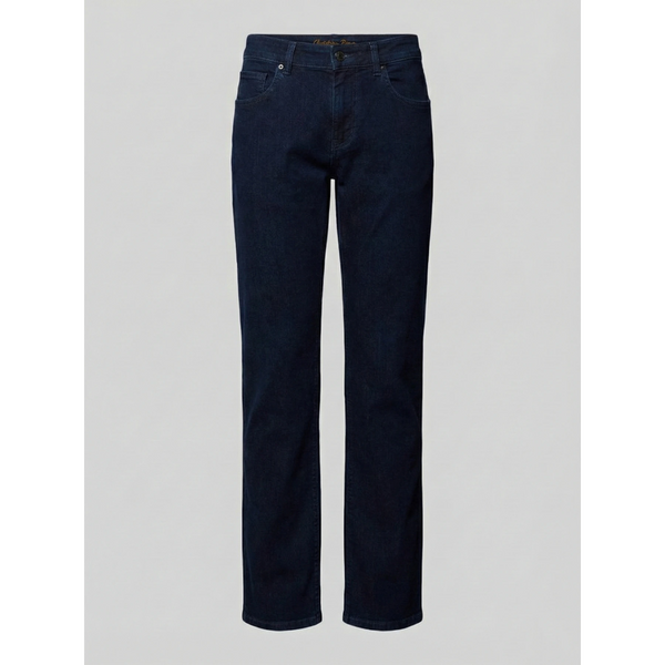 Dark Blue Relaxed Regular Fit Jeans | Montivo Pakistan