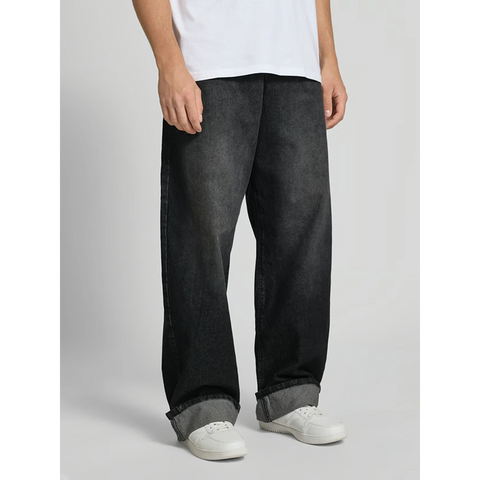 Charcoal Baggy Fit Jeans | Montivo Pakistan