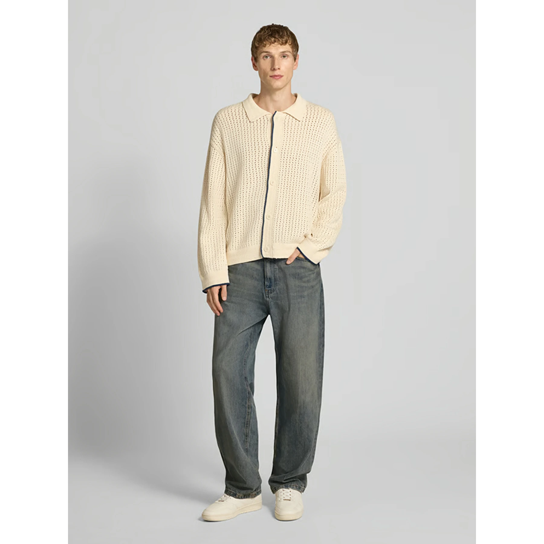 Vintage Blue Baggy Fit Jeans | Montivo Pakistan