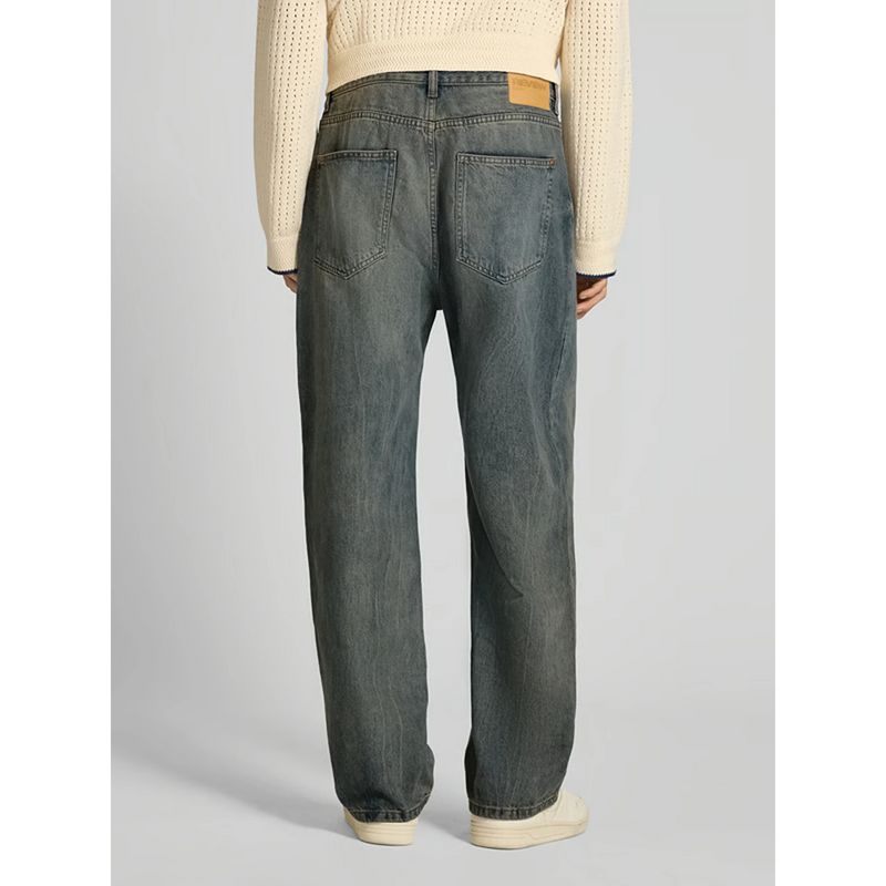 Vintage Blue Baggy Fit Jeans | Montivo Pakistan