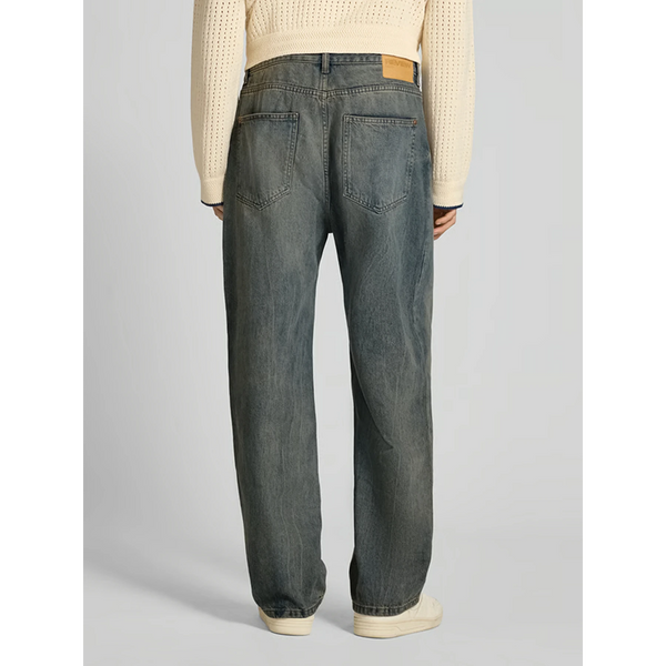 Vintage Blue Baggy Fit Jeans | Montivo Pakistan