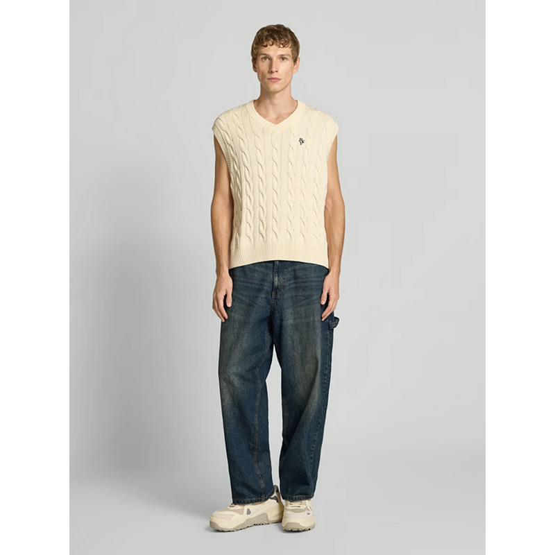 Vitange Blue Baggy French Pockets Jeans | Montivo Pakistan