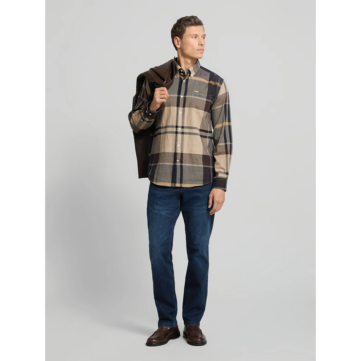 Dark Blue Regular Fit Jeans | Montivo Pakistan