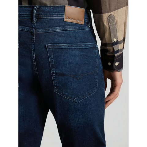 Dark Blue Regular Fit Jeans | Montivo Pakistan