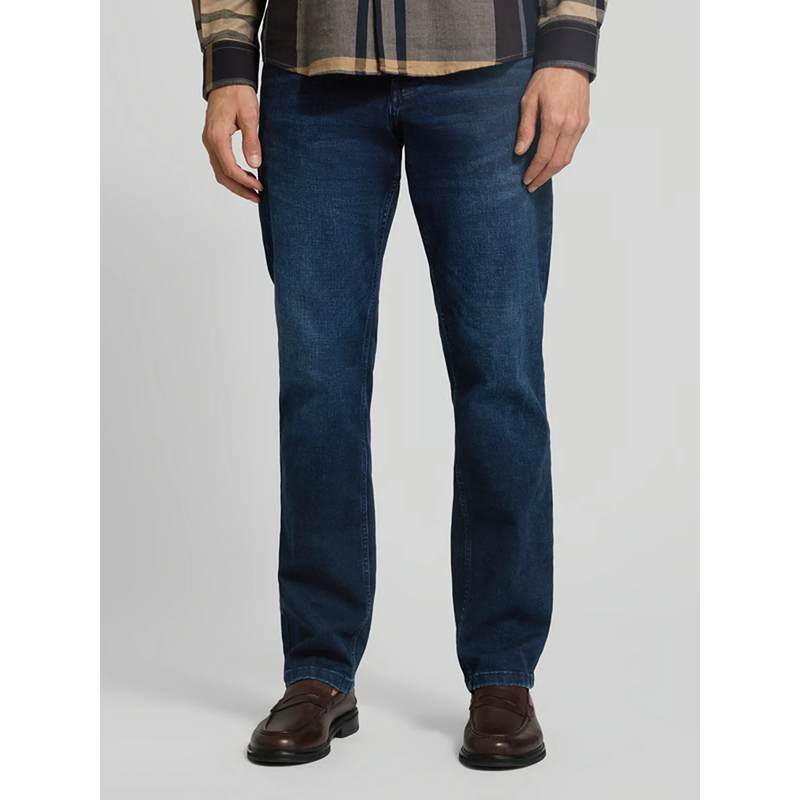 Dark Blue Regular Fit Jeans | Montivo Pakistan