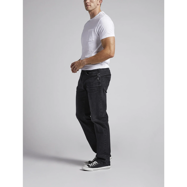 Charcoal Straight Fit Jeans | Montivo Pakistan