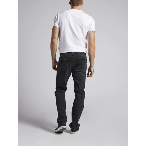 Charcoal Straight Fit Jeans
