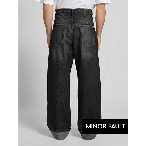 (Minor Fault) Charcoal Baggy Fit Jeans | Montivo Pakistan
