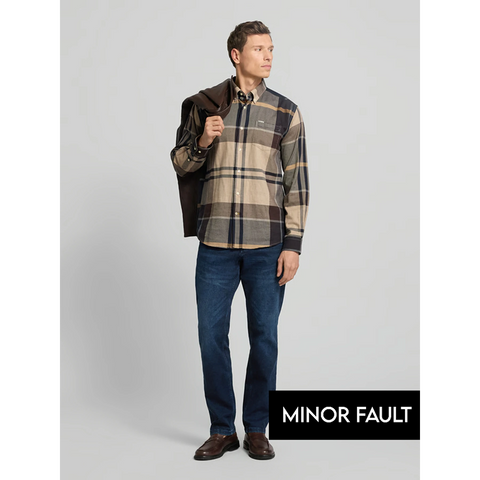 (Minor Fault) Dark Blue Regular Fit Jeans | Montivo Pakistan