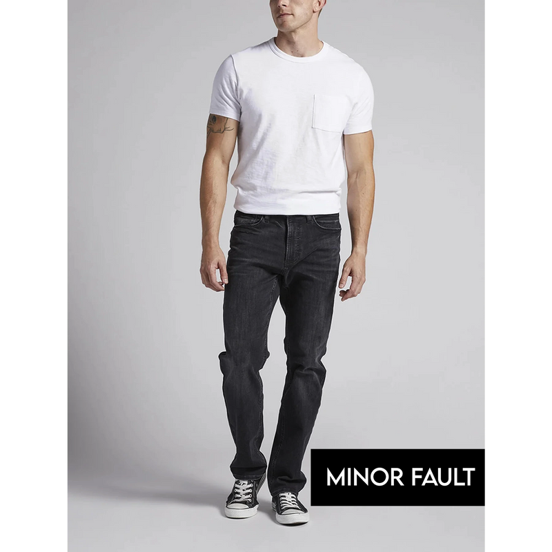 (Minor Fault) Charcoal Straight Fit Jeans | Montivo Pakistan