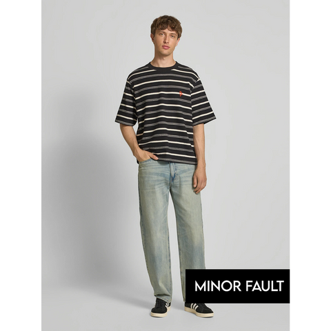 (Minor Fault) Vintage Blue Baggy Fit Jeans | Montivo Pakistan