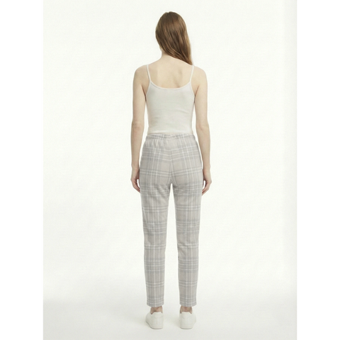 Grey Check Jersey Nightwear Trousers | Montivo Pakistan