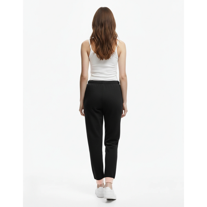Black Pink Detail Jersey Nightwear Trousers | Montivo Pakistan