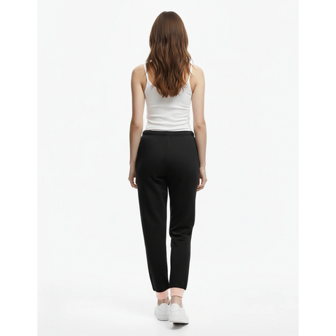 Black Pink Detail Jersey Nightwear Trousers | Montivo Pakistan