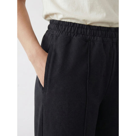 Black Front Seam Wide Leg Trousers | Montivo Pakistan