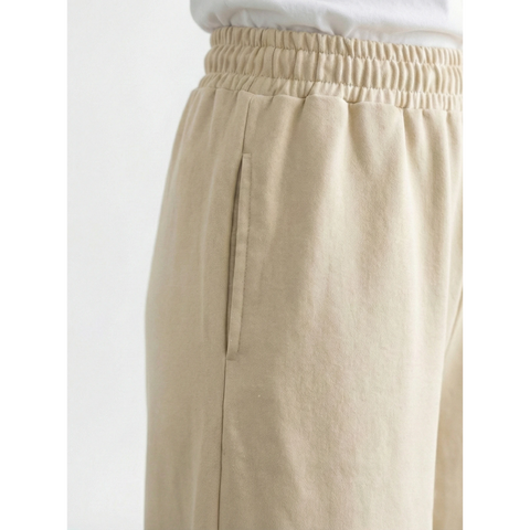 Beige Super Wide Leg Trouser | Montivo Pakistan