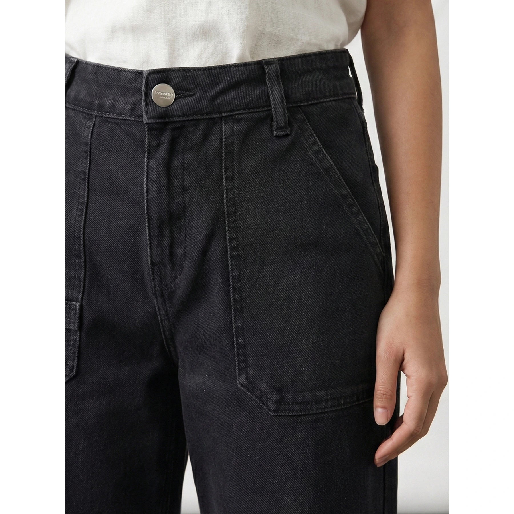 Black Wide Leg Jeans | Montivo Pakistan