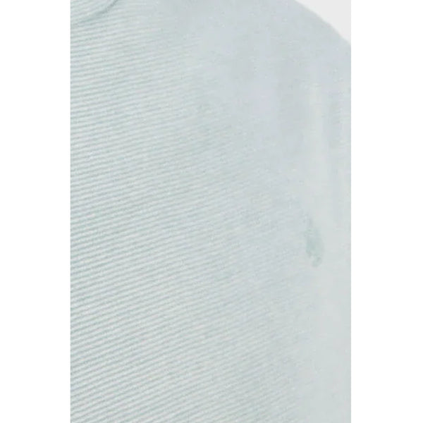 Green Relaxed Fit Mini Stripes Tshirt | Montivo Pakistan