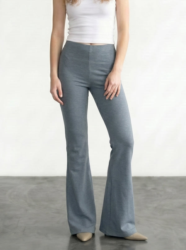 Blue Flare Trousers | Montivo Pakistan