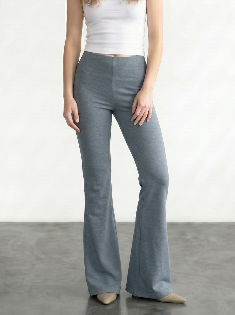 Blue Flare Trousers | Montivo Pakistan
