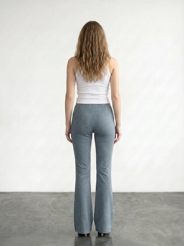 Blue Flare Trousers | Montivo Pakistan