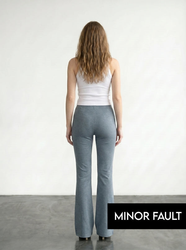 (Minor Fault) Blue Flare Trousers | Montivo Pakistan