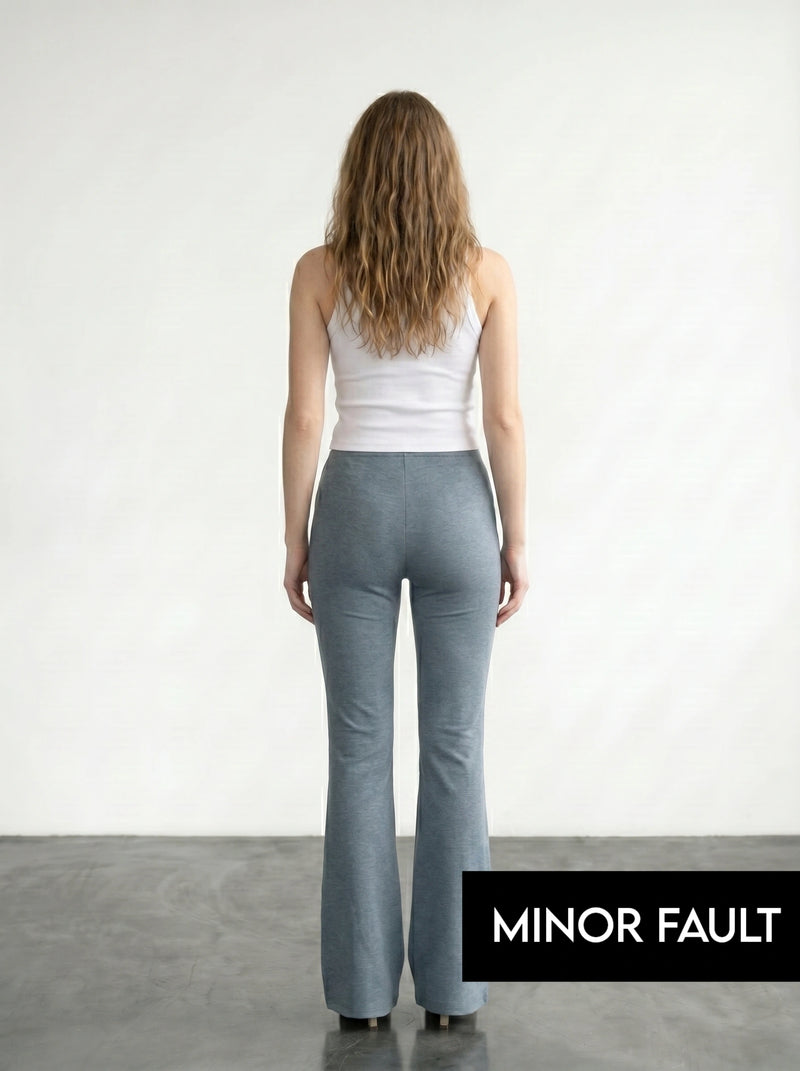(Minor Fault) Blue Flare Trousers | Montivo Pakistan