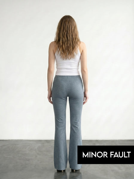 (Minor Fault) Blue Flare Trousers | Montivo Pakistan
