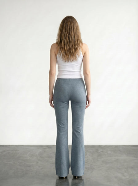 Blue Flare Trousers | Montivo Pakistan
