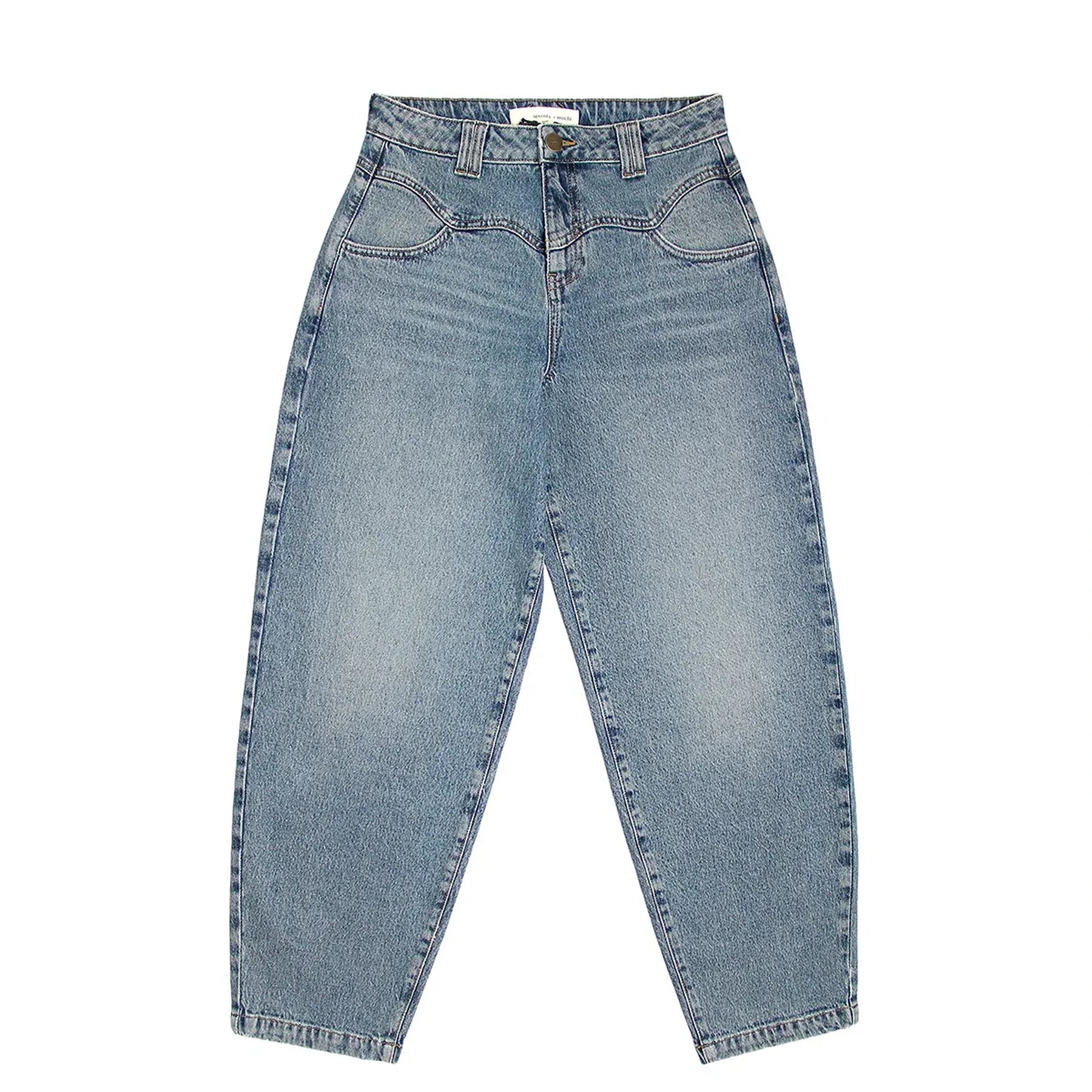 Vintage Blue Barrel Jeans | Montivo Pakistan