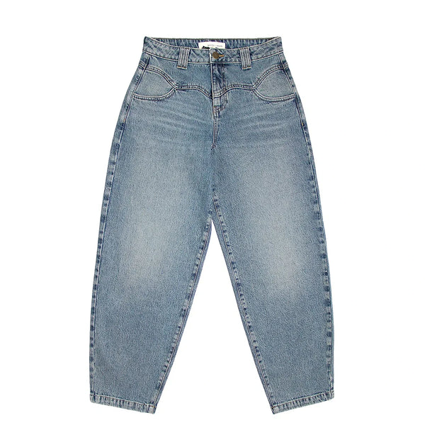 Vintage Blue Barrel Jeans | Montivo Pakistan