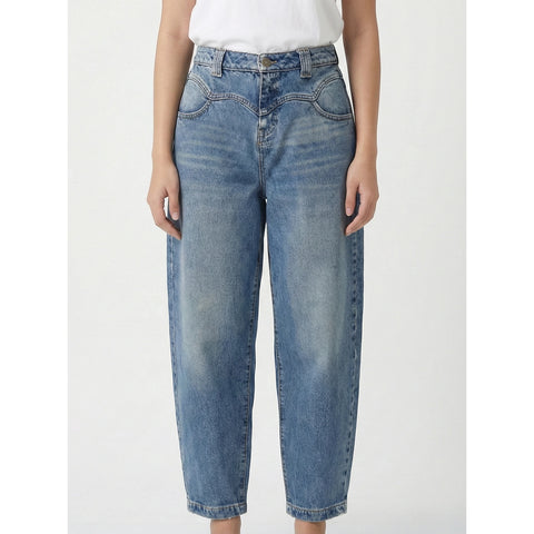 Vintage Blue Barrel Jeans | Montivo Pakistan