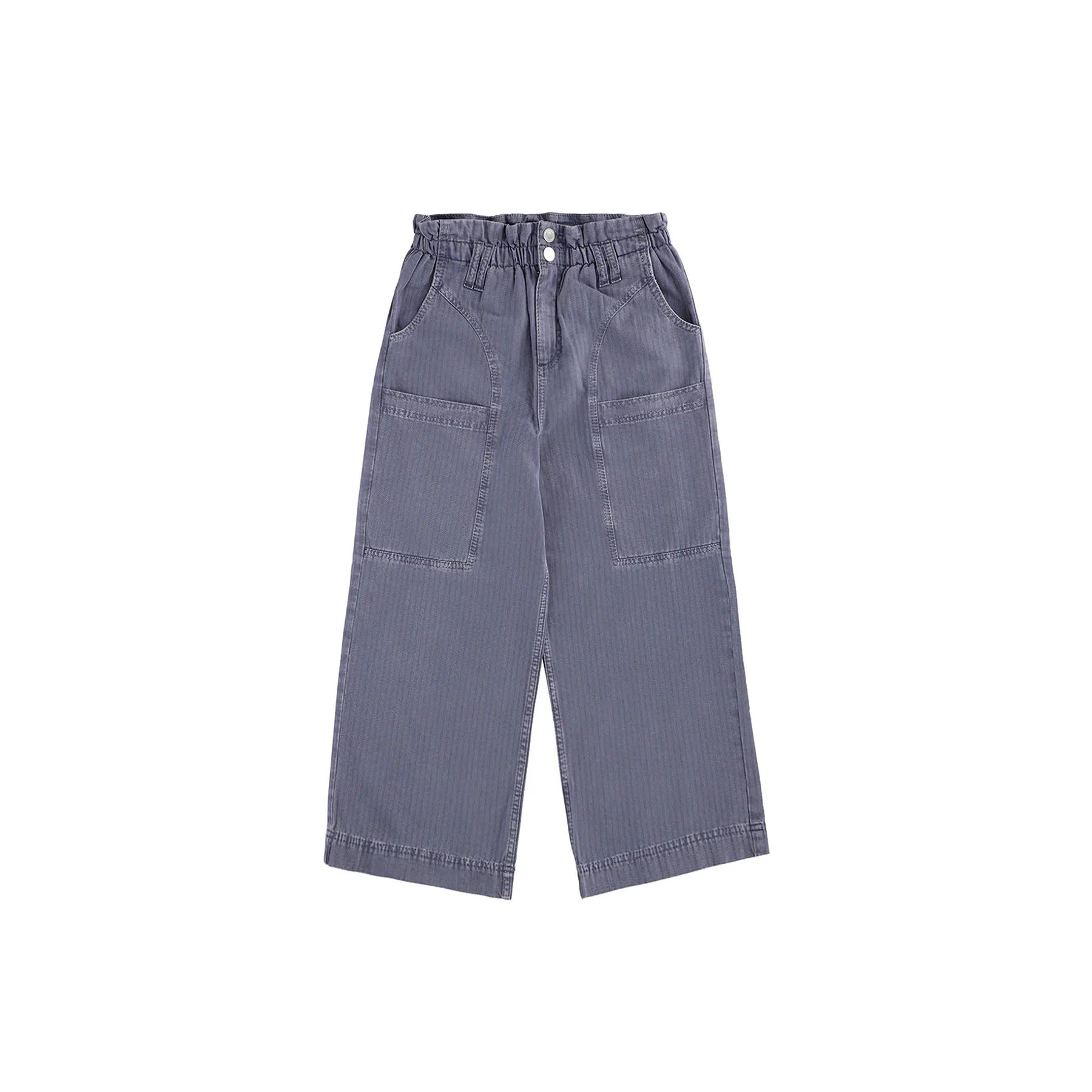 Wide Leg Paper Bag Culottes Jeans | Montivo Pakistan