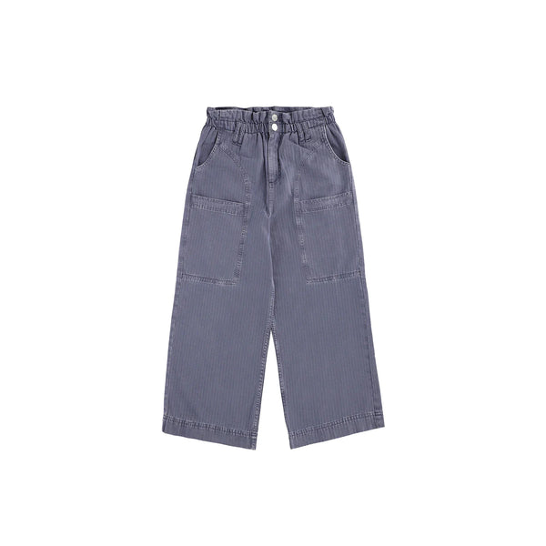 Wide Leg Paper Bag Culottes Jeans | Montivo Pakistan