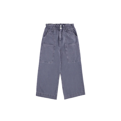 Wide Leg Paper Bag Culottes Jeans | Montivo Pakistan