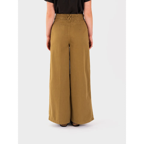 Olive Wide Leg Jeans | Montivo Pakistan